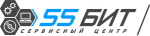 Логотип cервисного центра 55 Бит